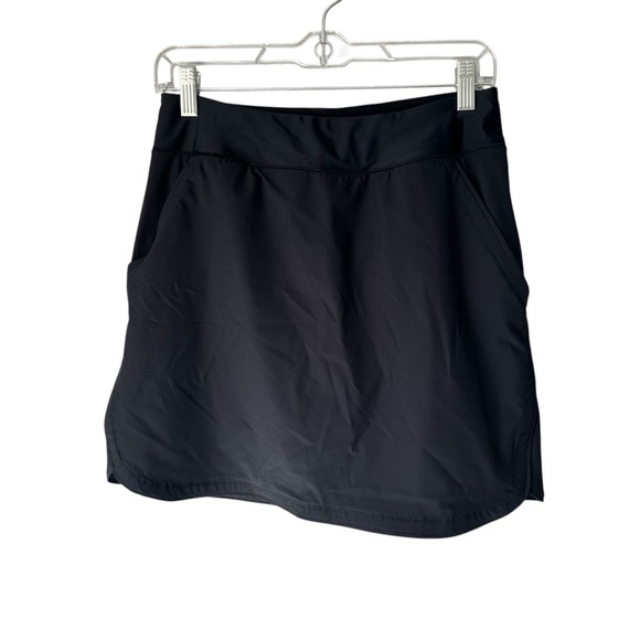 Lands End Black Swim Skirt Skort, size 6 - Picture 1 of 11